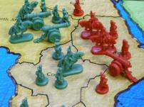 A Game of Risk in progress